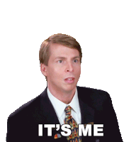 Its Me Kenneth Parcell Sticker - Its Me Kenneth Parcell 30rock Stickers