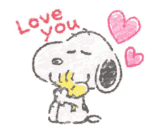 Snoopy Love You GIF - Snoopy Love You Forever Love GIFs