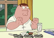 Woah Family Guy GIF - Woah Family Guy Peter Griffin GIFs