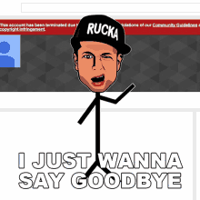 I Just Wanna Say Goodbye Rucka Rucka Ali GIF - I Just Wanna Say Goodbye Rucka Rucka Ali Itsrucka GIFs