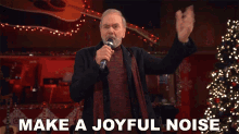 Make A Joyful Noise Neil Diamond GIF - Make A Joyful Noise Neil Diamond Christmas Medley Song GIFs