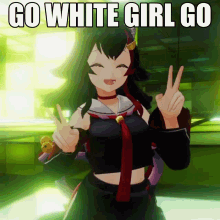 Go White Girl Go Ookami Mio GIF - Go White Girl Go Ookami Mio Mio GIFs
