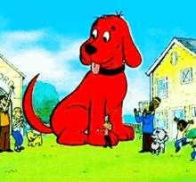 Clifford The Big Red Dog Cheering GIF - Clifford The Big Red Dog Clifford Cheering GIFs