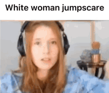 Nicole Tompkins Jumpscare GIF - Nicole Tompkins Jumpscare Whitewoman GIFs
