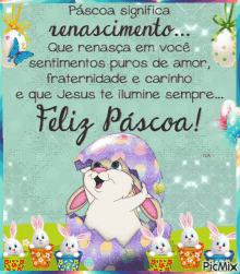 Coelho Feliz Pascoa GIF - Coelho Feliz Pascoa Happy Easter GIFs