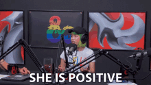 She Is Positive Shes Uplifting GIF - She Is Positive Shes Uplifting Shes Supportive GIFs