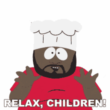 relax children jerome chef mcelroy south park s6e7 the simpsons already did it