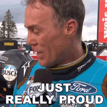 Just Really Proud Kevin Harvick GIF - Just Really Proud Kevin Harvick Nascar GIFs