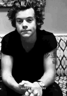 Smile Harry Styles GIF - Smile Harry Styles One Direction GIFs