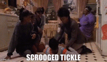 scrooged tickle
