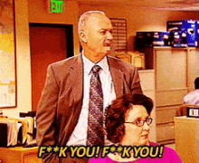 Creed The Office GIF - Creed The Office Fuck You GIFs