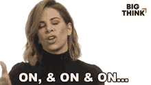 On And On And On Jillian Michaels GIF - On And On And On Jillian Michaels Big Think GIFs