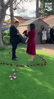 Happily Will You Marry Me GIF - Happily Will You Marry Me Proposal GIFs