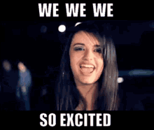 Rebecca Black Friday GIF - Rebecca Black Friday We So Excited GIFs