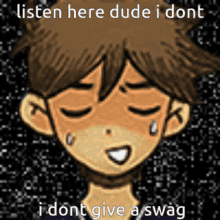 He Doesnt Give A Swag Hero GIF - He Doesnt Give A Swag Hero Omori GIFs