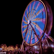 Fair Space Wheel Spin GIF - Fair Space Wheel Spin Ferris Wheel GIFs