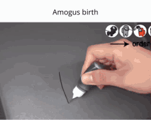 Amogus Birth GIF - Amogus Birth Amogus Birth GIFs