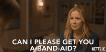Can I Please Get You A Band Aid Jen Harding GIF - Can I Please Get You A Band Aid Jen Harding Christina Applegate GIFs