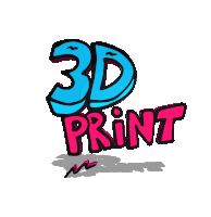 3d 3d Printer Sticker - 3d 3d Printer 3d Printing Stickers