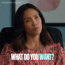 What Do You Want Jenny GIF - What Do You Want Jenny Working Moms GIFs