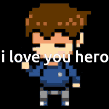 I Love You Hero GIF - I Love You Hero Omori Hero GIFs