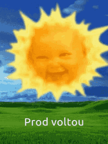 Prod Is Back Sun GIF - Prod Is Back Sun Teletubbies GIFs