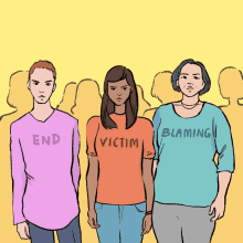 End Victim Blaming Sexual Assault GIF - End Victim Blaming Sexual Assault Sexual Assault Month GIFs