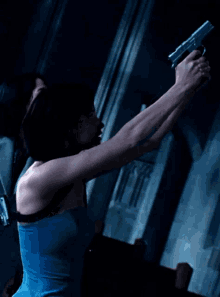 Sienna Guillory Jill Valentine GIF - Sienna Guillory Jill Valentine Resident Evil GIFs