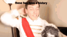 Roman Sanders These Two Have A History GIF - Roman Sanders These Two Have A History GIFs
