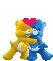 Amor Care Bears Sticker - Amor Care Bears In Love Stickers