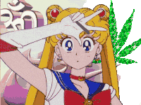 Sailor Moon Usagi Tsukino Sticker - Sailor Moon Usagi Tsukino Peace Sign Stickers