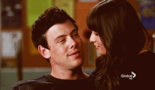 Own, Lindos. :(( GIF - Lea Michelle Cory Monteith Sweet GIFs