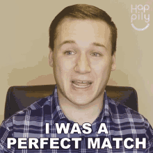 I Was A Perfect Match Happily GIF - I Was A Perfect Match Happily Im Fit For It GIFs