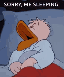 Snoring Donald Duck GIF - Snoring Donald Duck Disney GIFs