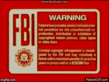 Red Fbi Warning Vhs Tape Cassette GIF - Red Fbi Warning Vhs Tape Cassette GIFs