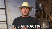 Shes Attractive Cody Brewer GIF - Shes Attractive Cody Brewer Ultimate Cowboy Showdown GIFs