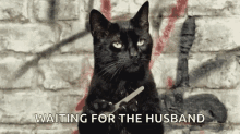 Waiting For The Husband Tell Me More GIF - Waiting For The Husband Tell Me More Salem GIFs