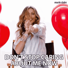 Dont Stop Caring About Me Now Gisele Bündchen GIF - Dont Stop Caring About Me Now Gisele Bündchen Marie Claire GIFs