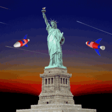 Statue Of Liberty America GIF - Statue Of Liberty America Usa GIFs