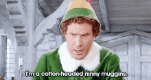 Admitting Defeat GIF - Elf Will Ferrel Cotton Headed Ninny Muggins GIFs
