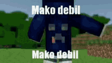 Mako Debil Minecraft GIF - Mako Debil Minecraft Dancing GIFs