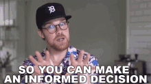 So You Can Make An Informed Decision Gregory Brown GIF - So You Can Make An Informed Decision Gregory Brown Asapscience GIFs