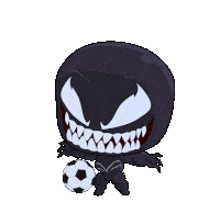 Soccer Futbol Sticker - Soccer Futbol Venom Stickers