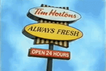 Tim Hortons Always Fresh GIF - Tim Hortons Always Fresh Tims GIFs