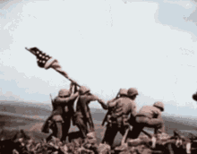 Iwo Jima Americas Flag GIF - Iwo Jima Americas Flag Usa Flag GIFs