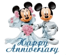 Mickey And Minnie Happy Anniversary GIF - Mickey And Minnie Happy Anniversary GIFs