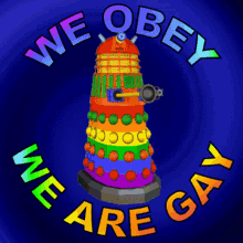 Gay Dalek We Obey GIF - Gay Dalek Gay We Obey GIFs