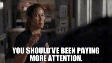 Station19 Andy Herrera GIF - Station19 Andy Herrera You Shouldve Been Paying More Attention GIFs