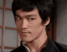 Bruce Lee Really GIF - Bruce Lee Really Yeah Right GIFs