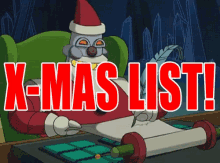 Christmas List GIF - Christmas List Futurama GIFs